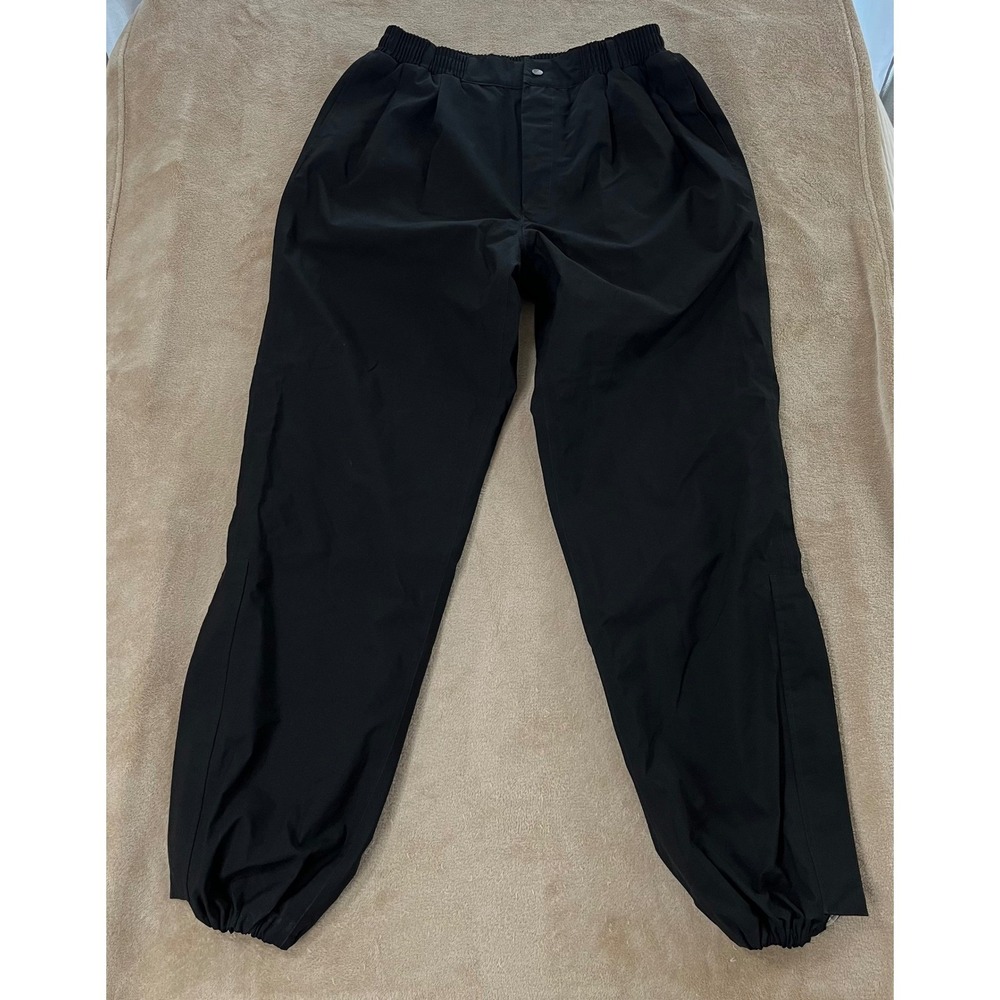 Tourney windbreaker Pants Mens L Black G0re-T3x Waterproof Windproof Breathable